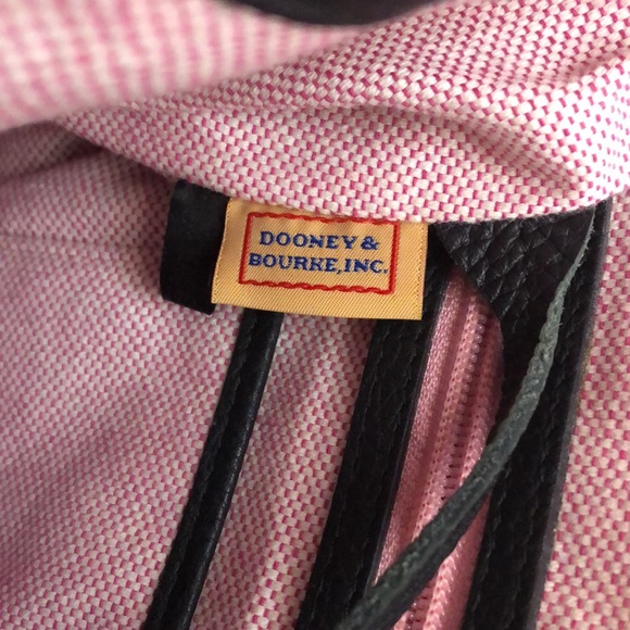 Dooney & Bourke Black Pebbled Leather Handbag - Gorgeous Details - EUC - Picture 12 of 14